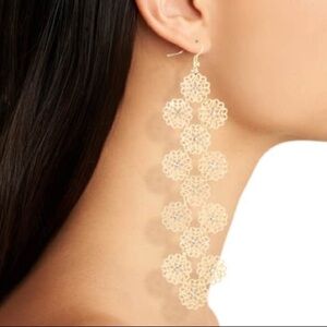 Filigree Flower Earrings